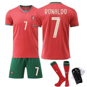 Portugal Special Edition Short Sleeve Kids Football Kit Set