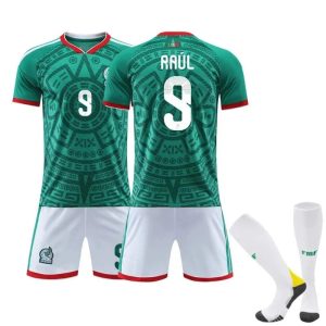 Mexico Special Edition Short Sleeve Kids Football Kit Set