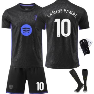 Barcelona Special Edition Short Sleeve Kids Football Kit Set