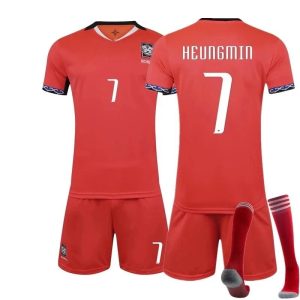 South Korea Special Edition Short Sleeve Kids Football Kit Set