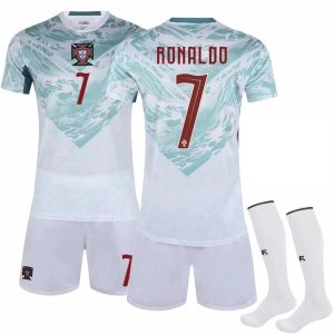 Portugal Away Short Sleeve Player Edition Jersey