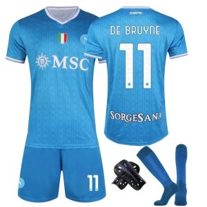 Napoli Special Edition Short Sleeve Kids Football Kit Set