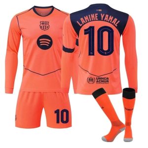 Barcelona Third Long Sleeve Player Edition Jersey