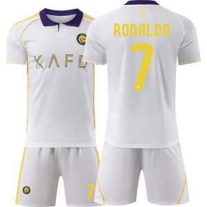 Al Nassr Third Short Sleeve Kids Football Kit Set