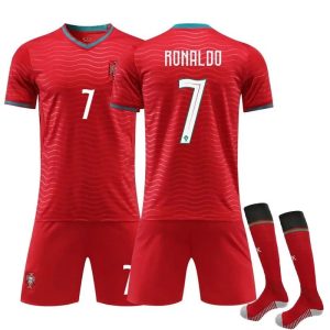 Portugal Special Edition Short Sleeve Kids Football Kit Set